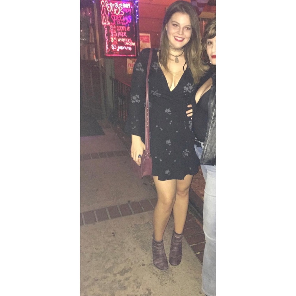 Free People black dress